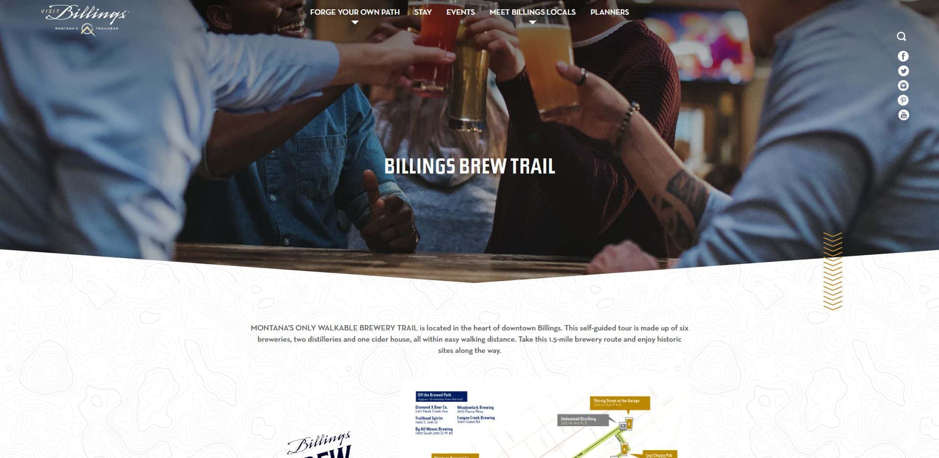 The Billings Brew Trail is a great way to explore Montana's Trailhead